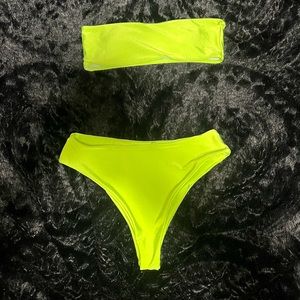 Neon yellow Bikini